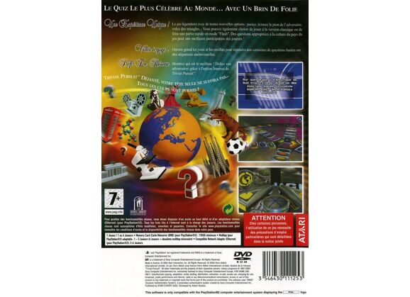 Image Jeux Vidéo Trivial Pursuit Dejante PlayStation 2 (PS2)