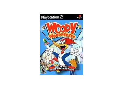Image Jeux Vidéo Woody Woodpecker Escape from Buzz Buzzard Park PlayStation 2 (PS2)