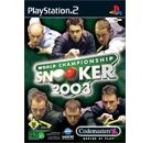 Image Jeux Vidéo World Championship Snooker 2003 PlayStation 2 (PS2)