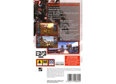 Image Jeux Vidéo Armored Core Formula Front PlayStation Portable (PSP)