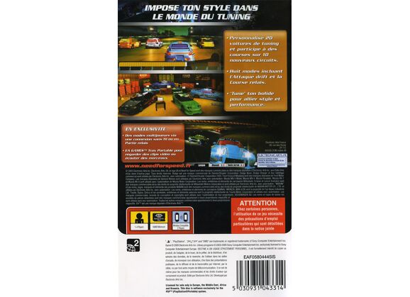 Image Jeux Vidéo Need for Speed Underground Rivals PlayStation Portable (PSP)