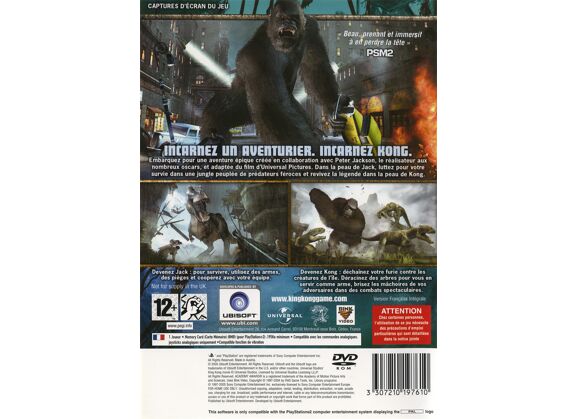 Image Jeux Vidéo Peter Jackson's King Kong The Official Game of the Movie PlayStation 2 (PS2)