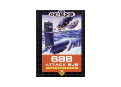 Jeux Vidéo 688 Attack Sub Megadrive