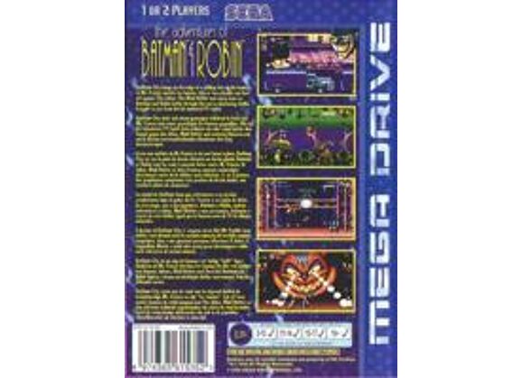 Image Jeux Vidéo The Adventures of Batman & Robin Megadrive