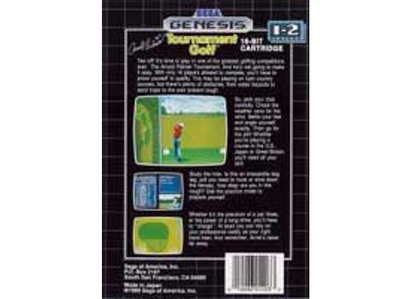 Image Jeux Vidéo Arnold Palmer Tournament Golf Megadrive