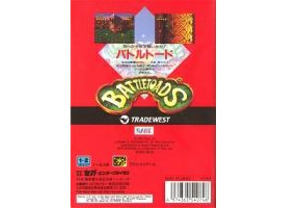 Image Jeux Vidéo Battletoads Megadrive