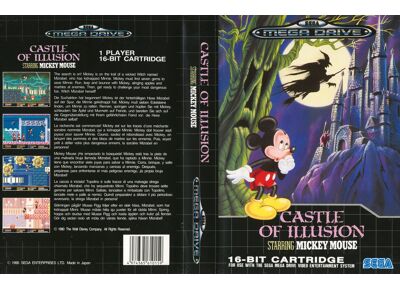 Jeux Vidéo Castle of Illusion Starring Mickey Mouse Megadrive