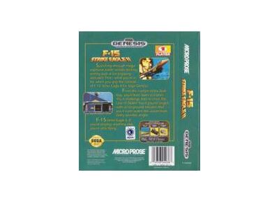 Image Jeux Vidéo F-15 Strike Eagle II Megadrive