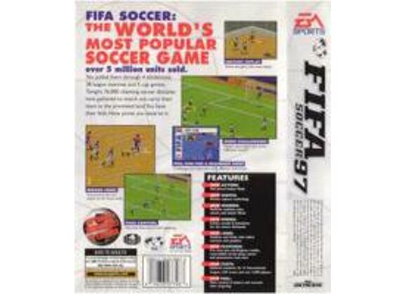 Image Jeux Vidéo FIFA Soccer 97 Megadrive