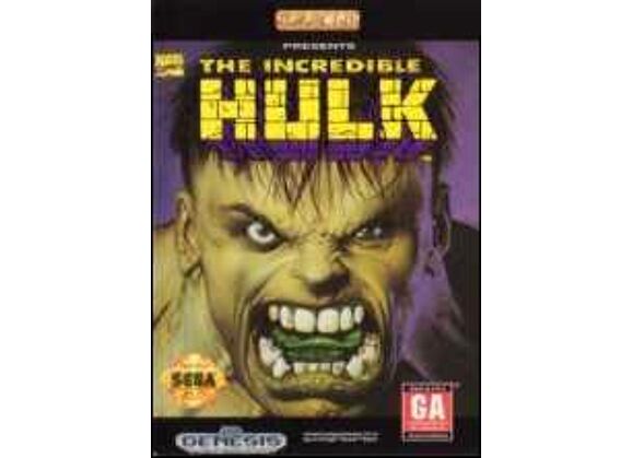 Image Jeux Vidéo The Incredible Hulk Megadrive