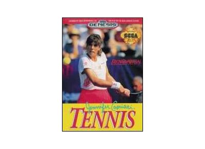 Jeux Vidéo Jennifer Capriati Tennis Megadrive