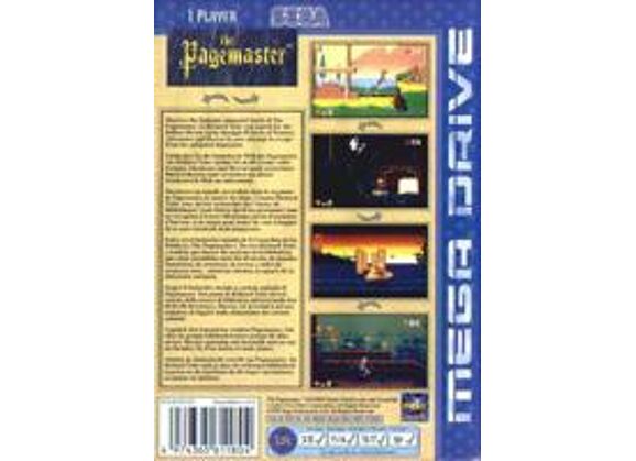 Image Jeux Vidéo The Pagemaster Megadrive