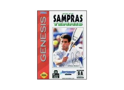 Jeux Vidéo Pete Sampras Tennis Megadrive