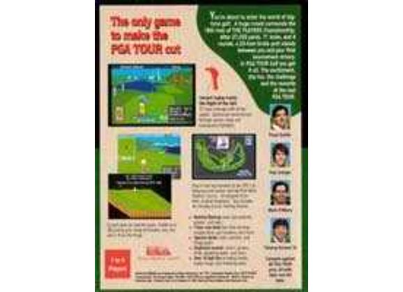 Image Jeux Vidéo PGA Tour Golf Megadrive
