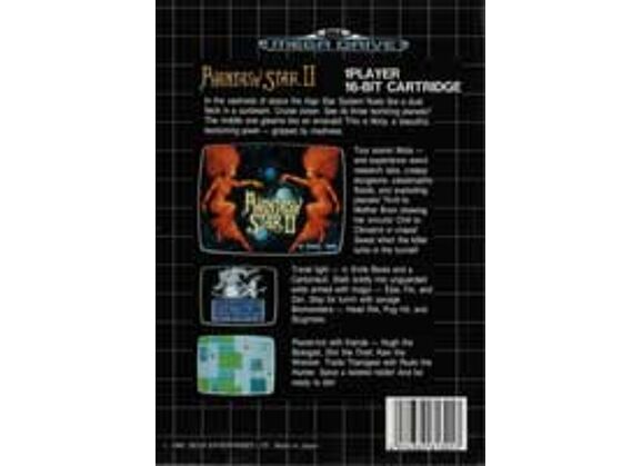 Image Jeux Vidéo Phantasy Star II Megadrive
