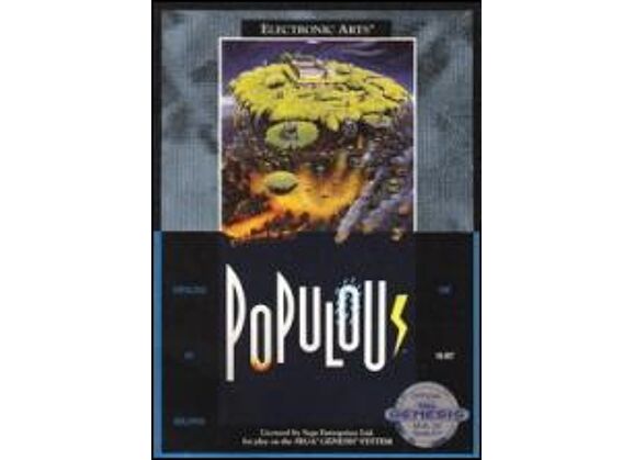 Image Jeux Vidéo Populous Megadrive