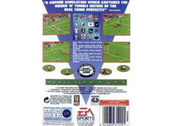 Image Jeux Vidéo Rugby World Cup 95 Megadrive