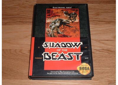 Jeux Vidéo Shadow of the Beast Megadrive