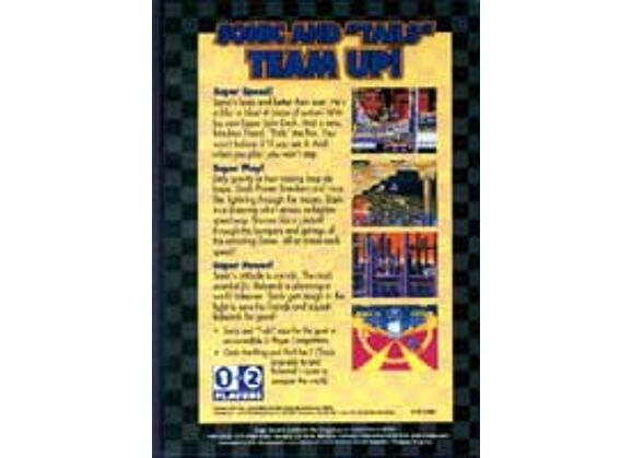 Image Jeux Vidéo Sonic The Hedgehog 2 Megadrive
