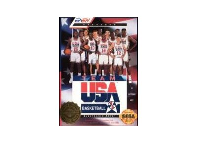 Jeux Vidéo Team USA Basketball Megadrive
