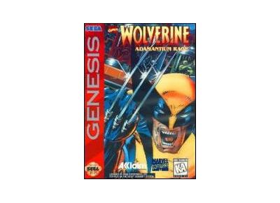 Jeux Vidéo Wolverine Adamantium Rage Megadrive