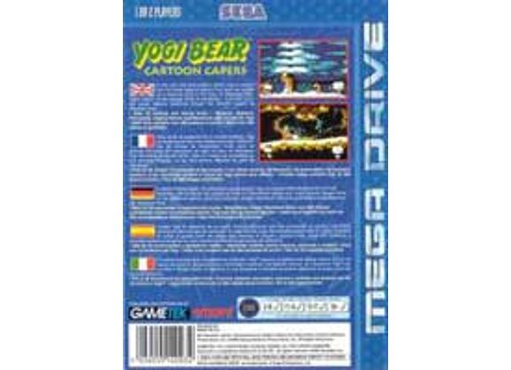 Image Jeux Vidéo Yogi Bear Cartoon Capers Megadrive
