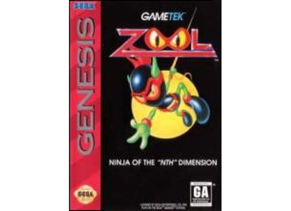 Image Jeux Vidéo Zool Ninja of the Nth Dimension Megadrive