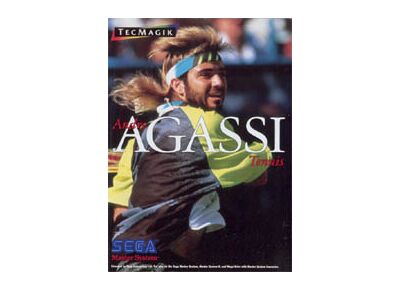 Jeux Vidéo Andre Agassi Tennis Master System