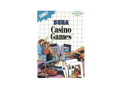 Jeux Vidéo Casino Games Master System