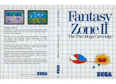 Image Jeux Vidéo Fantasy Zone II Master System