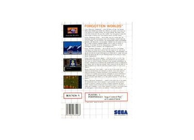 Jeux Vidéo Forgotten Worlds Master System