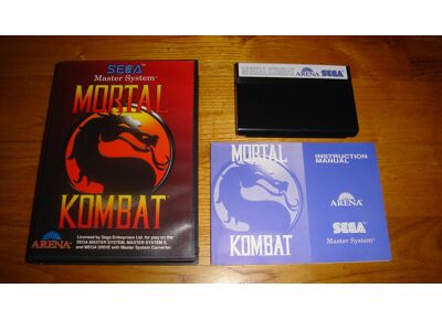 Image Jeux Vidéo Mortal Kombat Master System
