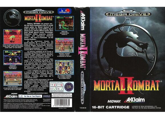Image Jeux Vidéo Mortal Kombat 2 Master System