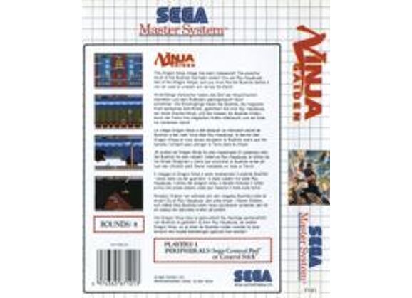 Image Jeux Vidéo Ninja Gaiden Master System