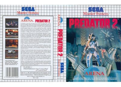 Image Jeux Vidéo Predator 2 Master System