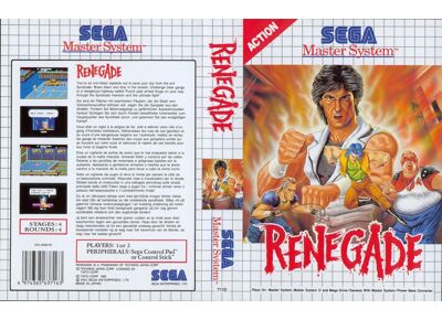 Jeux Vidéo Renegade Master System