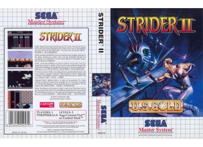 Jeux Vidéo Strider 2 Master System