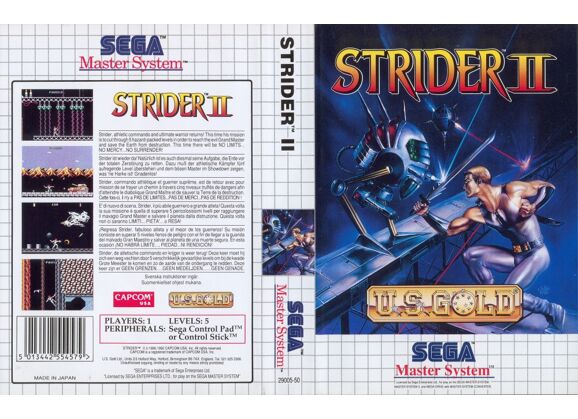 Image Jeux Vidéo Strider 2 Master System