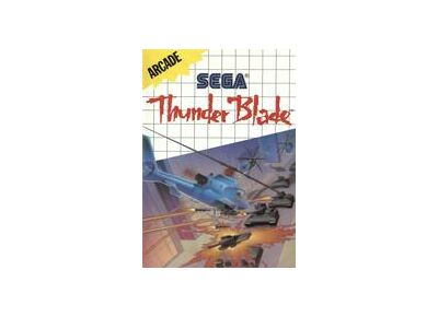 Jeux Vidéo Thunder Blade Master System