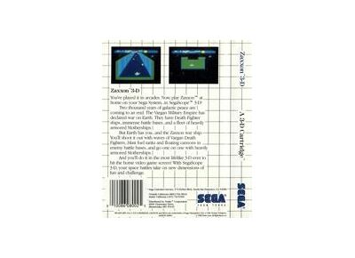 Image Jeux Vidéo Zaxxon 3-D Master System