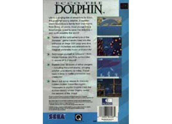 Image Jeux Vidéo Ecco the Dolphin Mega-CD