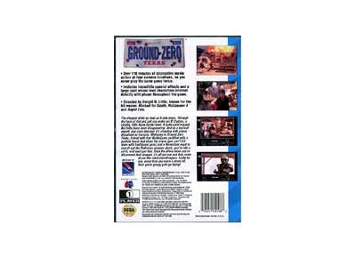 Jeux Vidéo Ground Zero Texas Mega-CD