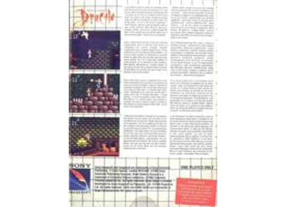 Image Jeux Vidéo Bram Stoker's Dracula Game Gear