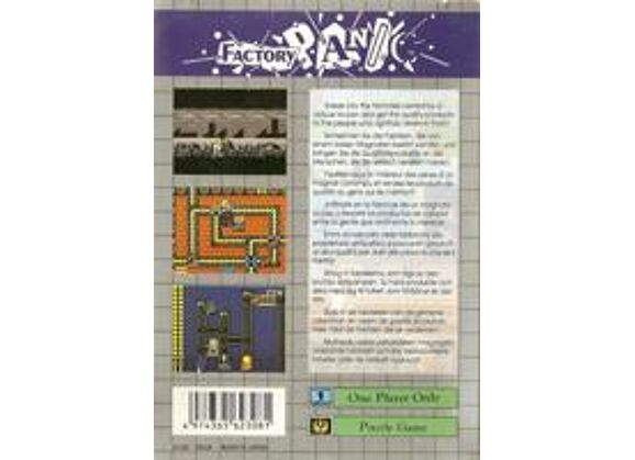 Image Jeux Vidéo Factory panic Game Gear
