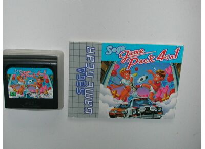 Jeux Vidéo Game pack 4 in 1 Game Gear