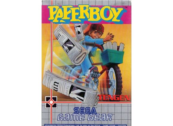Image Jeux Vidéo Paper Boy Game Gear