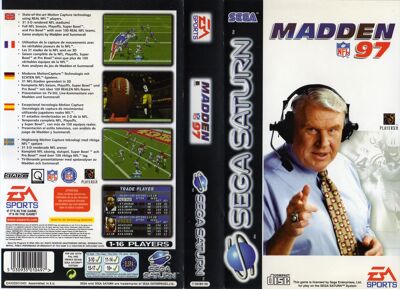 Image Jeux Vidéo Madden NFL 97 Saturn