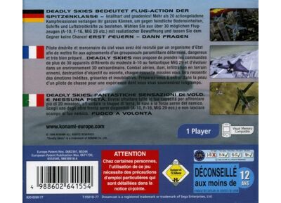 Jeux Vidéo Deadly Skies Dreamcast