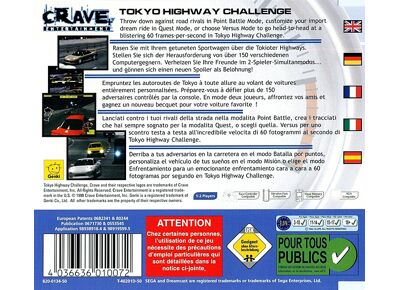 Jeux Vidéo Tokyo Highway Challenge Dreamcast