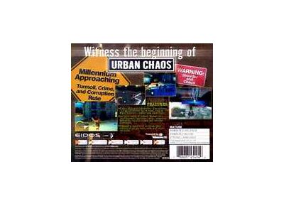 Jeux Vidéo Urban Chaos Dreamcast